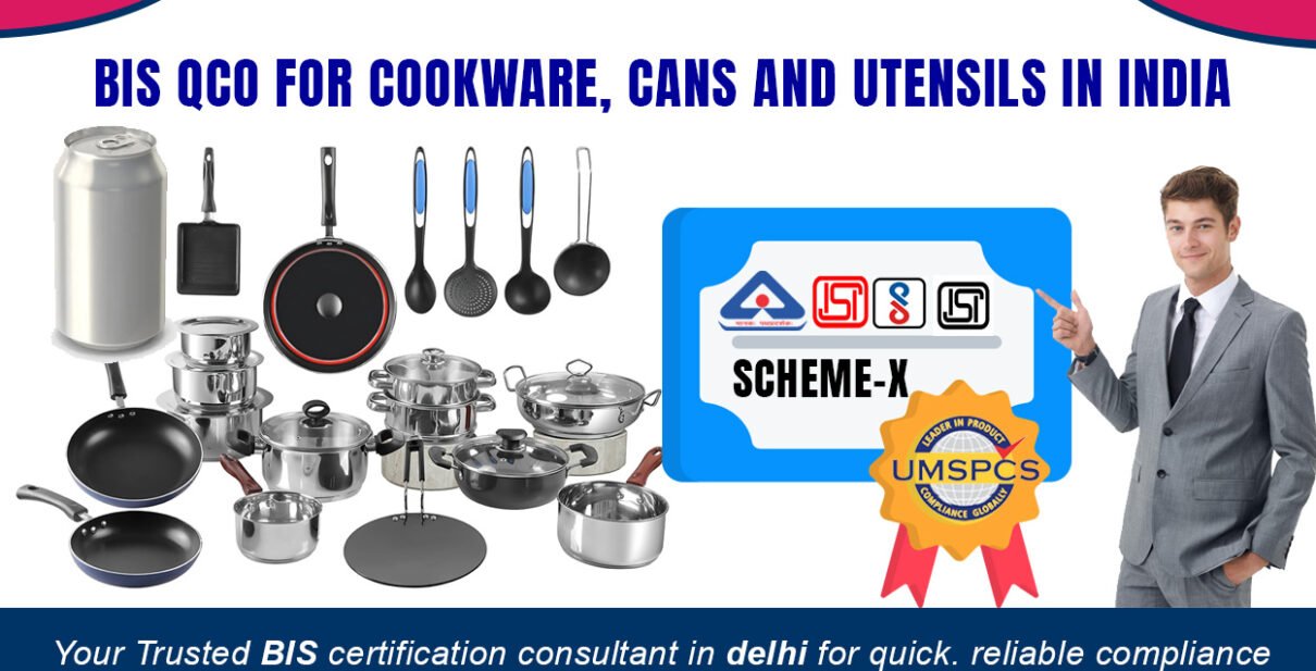 QCO for cookware cans & utensils