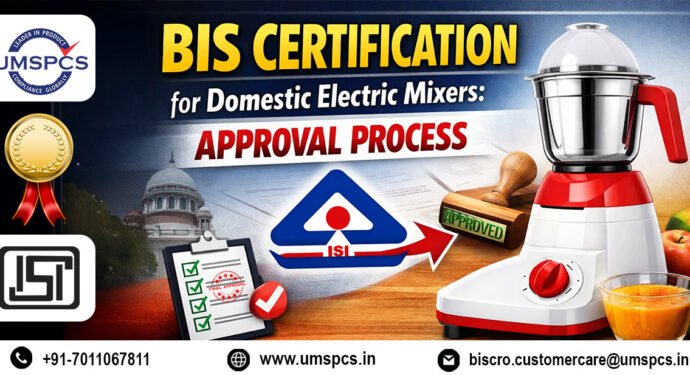 BIS Certification for Domestic Electric