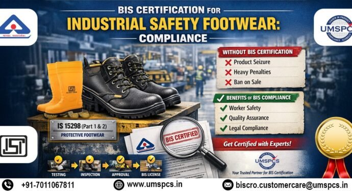BIS Certification for Industrial Safety Footwear