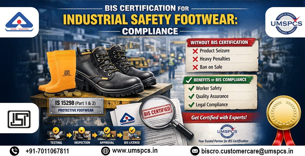 BIS Certification for Industrial Safety Footwear