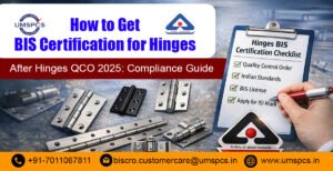 BIS Certification for Hinges