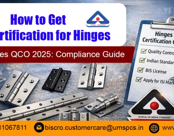 BIS Certification for Hinges