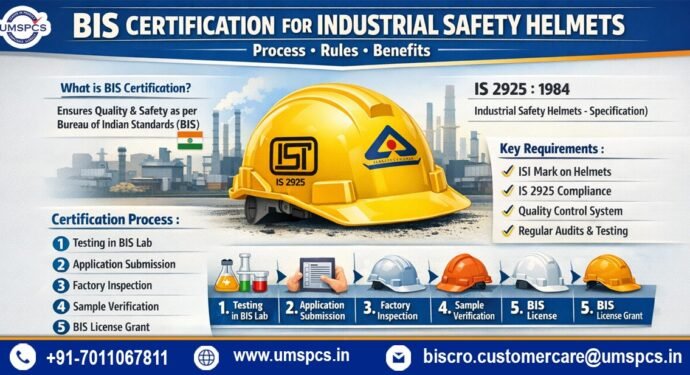 BIS Certification for Industrial Safety Helmets