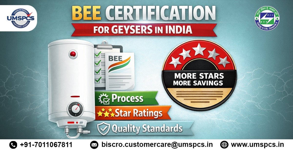 BEE Certification for Geysers in India Process, Star Ratings, and Quality Standards
