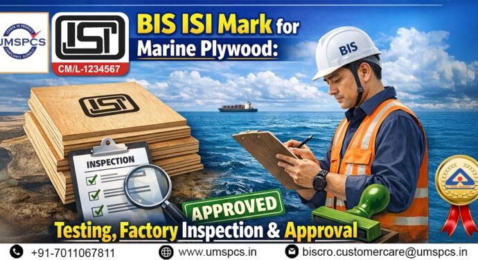 BIS ISI Mark for Marine Plywood