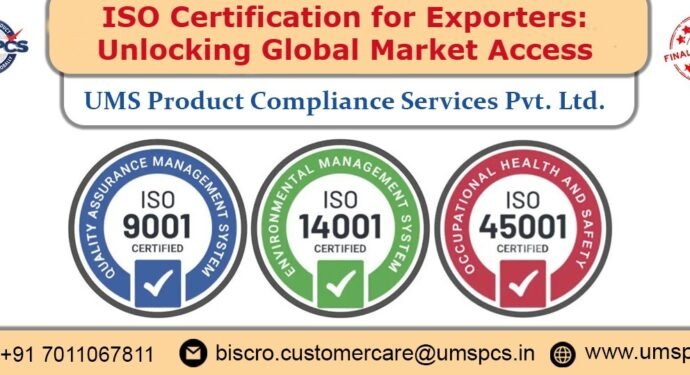 ISO Certification for Exporters