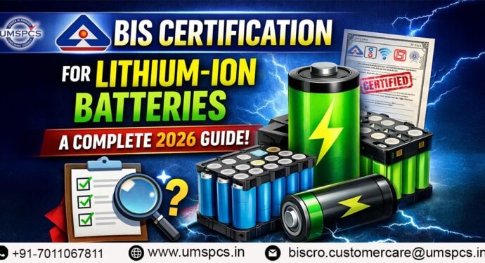 BIS Certification for Lithium-Ion Batteries