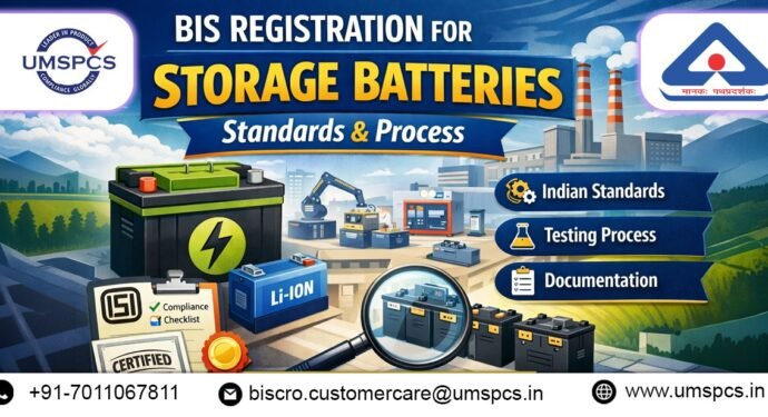 BIS Registration for Storage Batteries