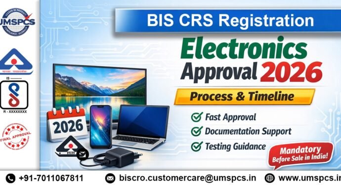 BIS CRS Registration for Electronics – BIS Process & Timeline