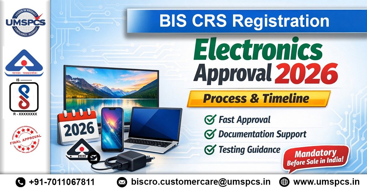 BIS CRS Registration for Electronics – BIS Process & Timeline