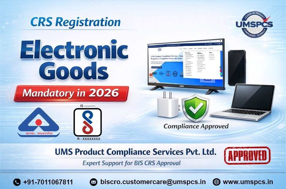 CRS Registration for Electronic Goods