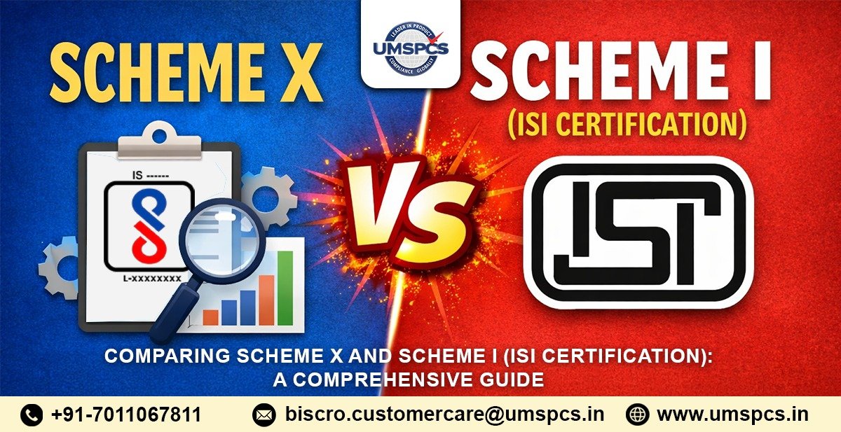 Comparing Scheme X and Scheme I (ISI Certification)