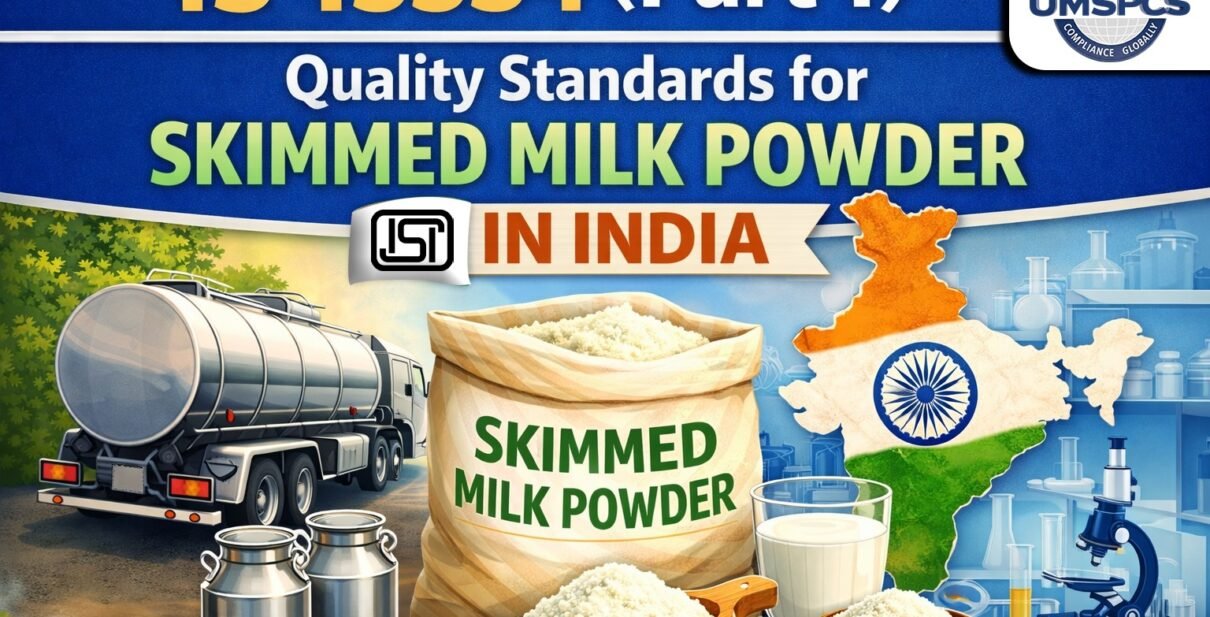 BIS Certification for Skimmed Milk Powder