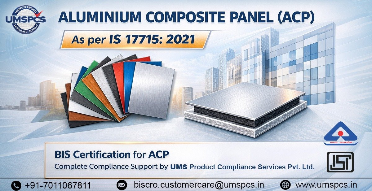 Aluminium Composite Panel (ACP) as per IS 17715:41:00.000 – Standards and Compliance in India