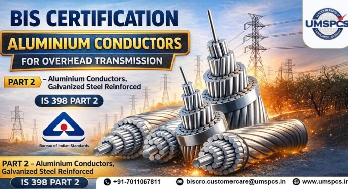 BIS Certification for Aluminium Conductors for Overhead Transmission Purposes