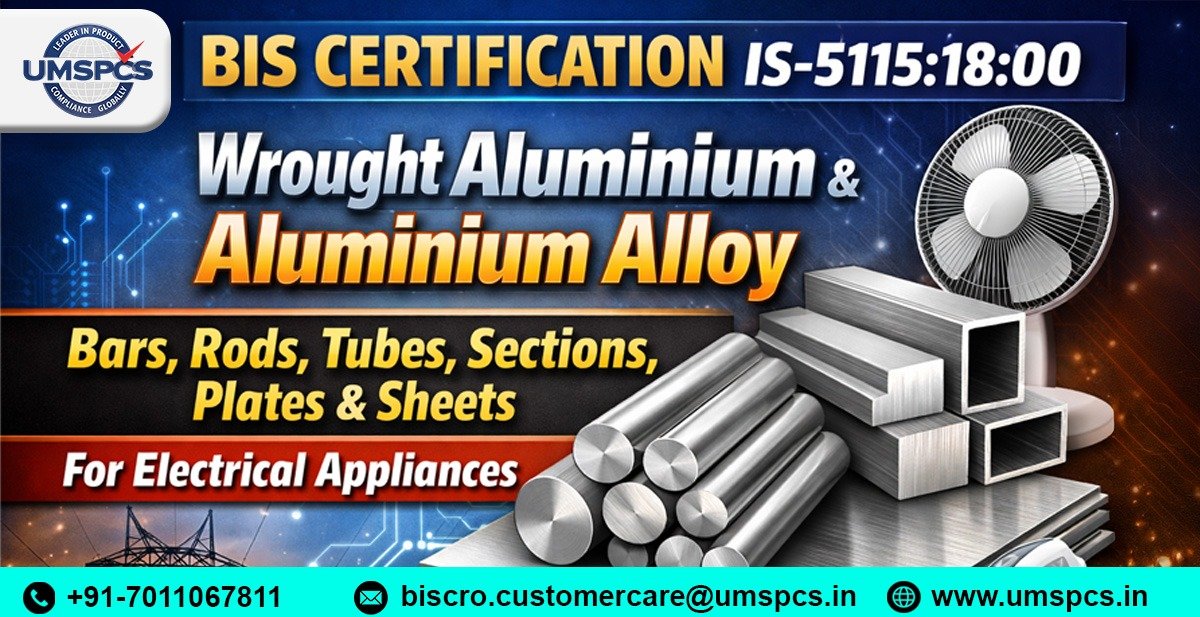 BIS Certification for Wrought Aluminium