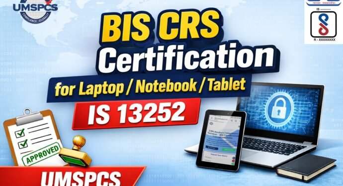 BIS CRS Certification for Laptop/Notebook/Tablet