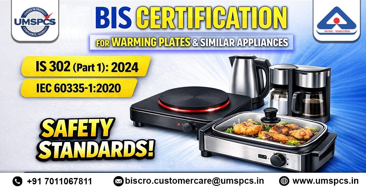 BIS Certification for Warming Plates