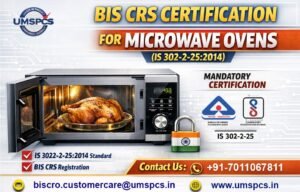BIS CRS Certification for Microwave Ovens