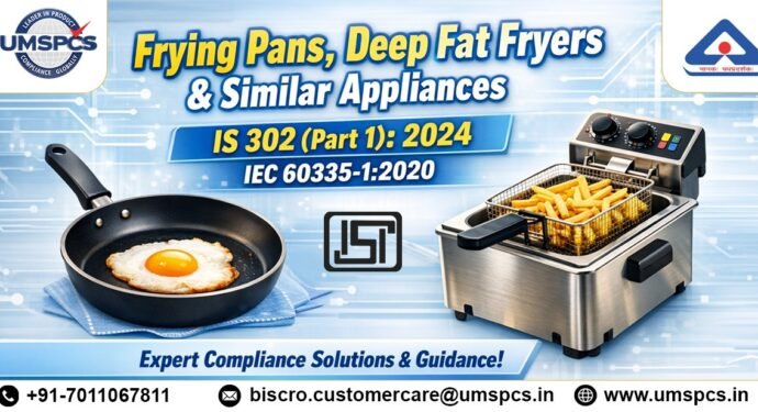 BIS ISI Certification for Frying Pans