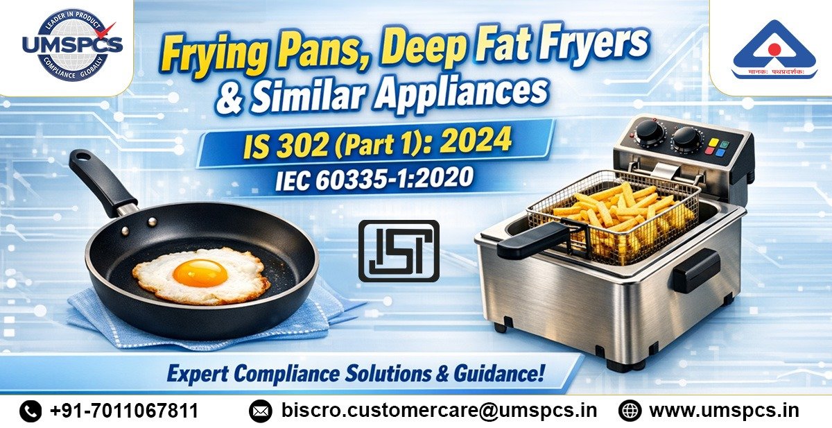 BIS ISI Certification for Frying Pans