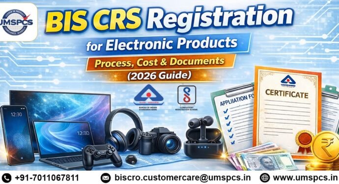 BIS CRS Registration for Electronic Products