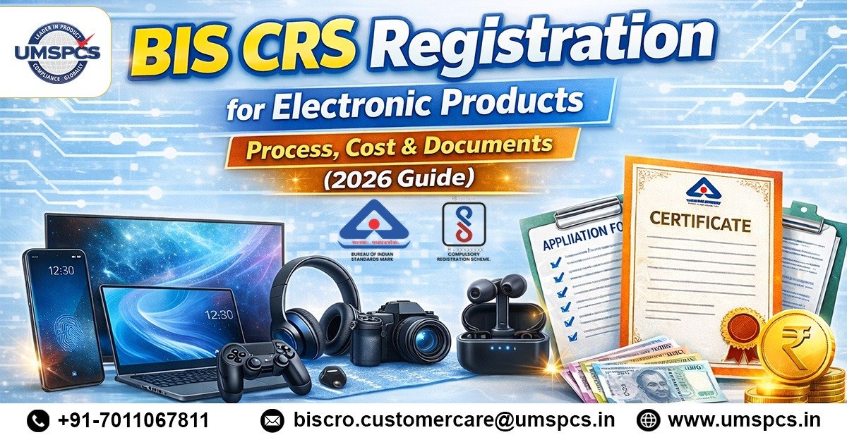 BIS CRS Registration for Electronic Products