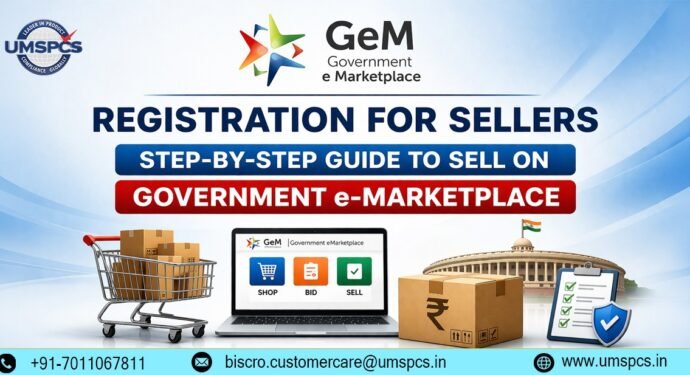 GeM Registration for Sellers