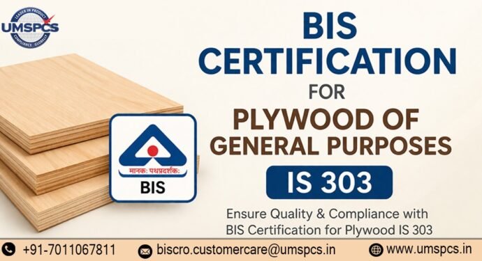 BIS Certification for Plywood