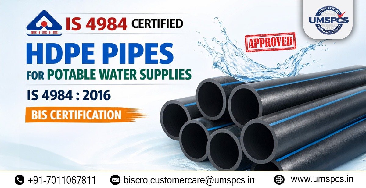 BIS Certification for High Density Polyethylene (HDPE) Pipes