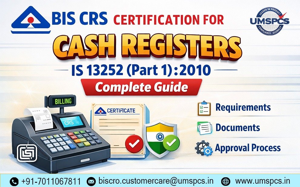 BIS CRS Certification for Cash Registers
