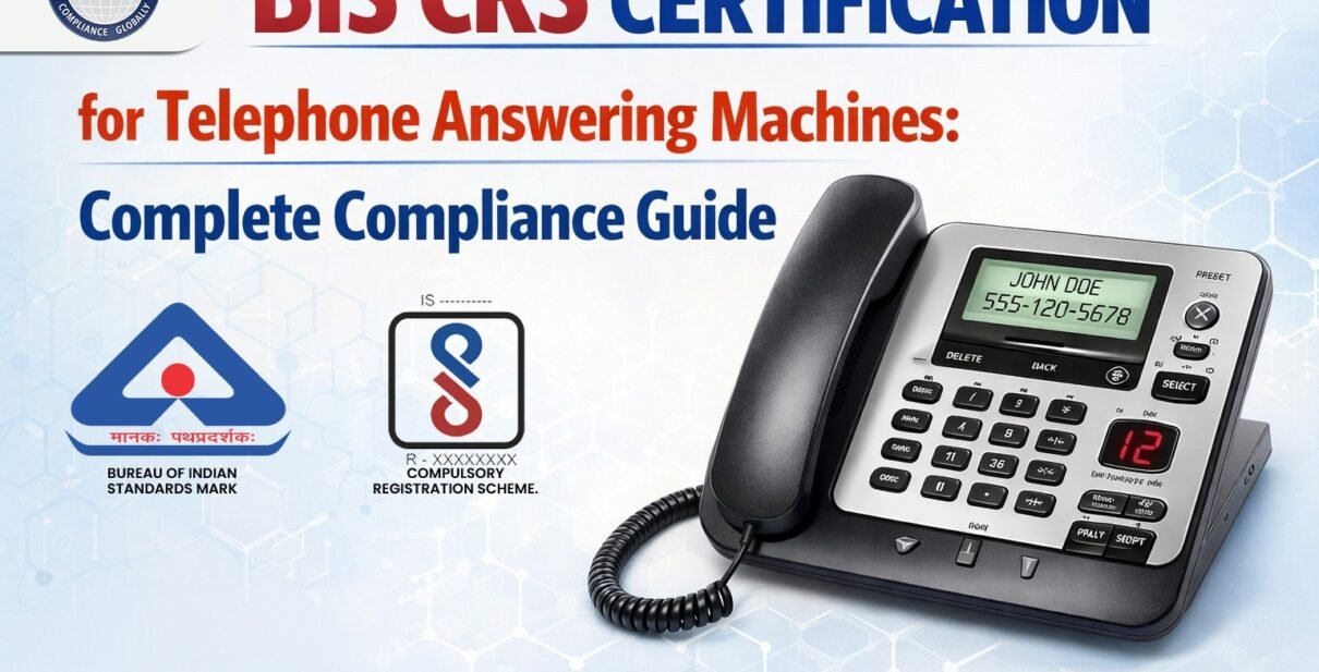BIS CRS Certification for Telephone Answering Machines