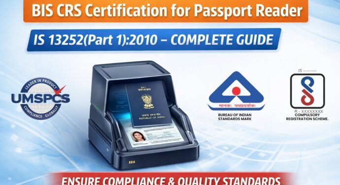 BIS CRS Certification for Passport Reader