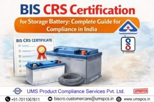 BIS CRS Certification for Storage Battery