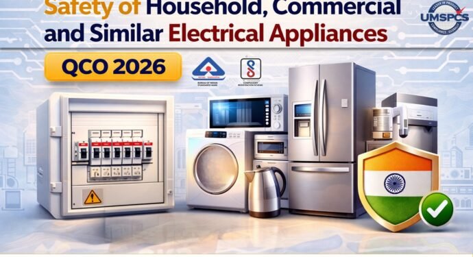 Safety of Household, Commercial and Similar Electrical Appliances QCO 2026