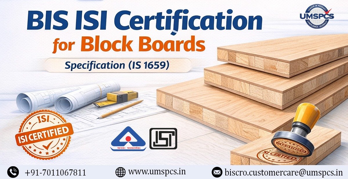 BIS ISI Certification for Block Boards