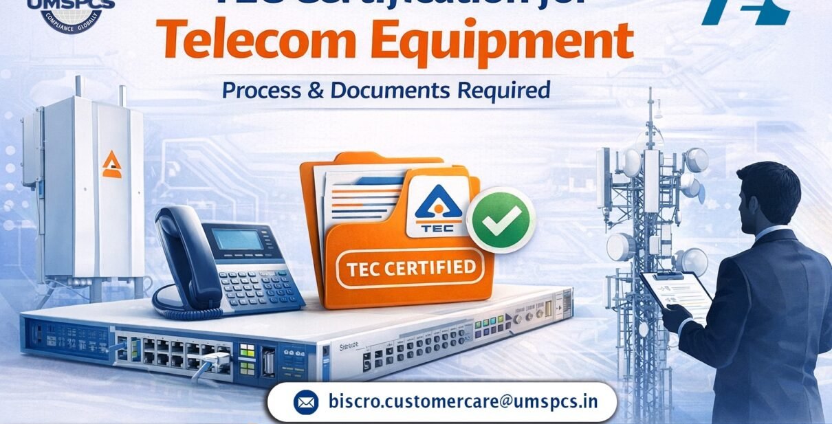 TEC Certification for Telecom Equipment