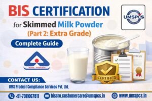 BIS Certification for Skimmed Milk Powder