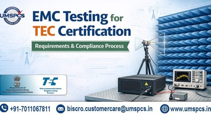 EMC Testing for TEC Certification