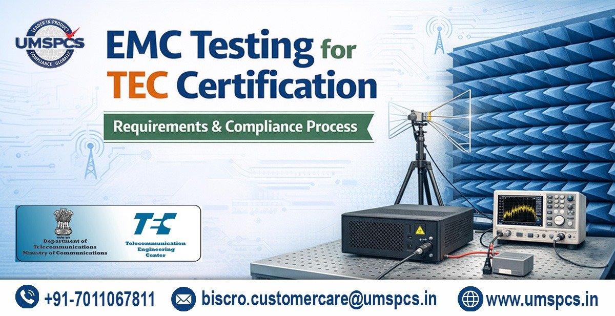 EMC Testing for TEC Certification