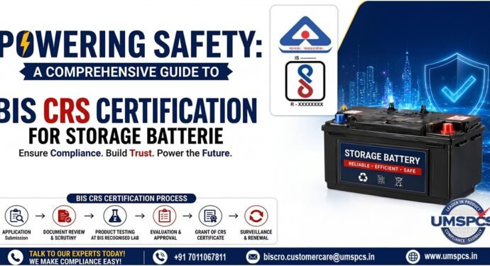 BIS CRS Certification for Storage Batteries