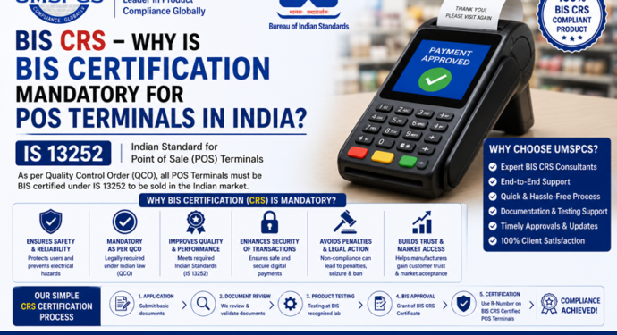 BIS Certification Mandatory for POS Terminals in India