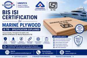 BIS ISI Certification for Marine Plywood IS 710