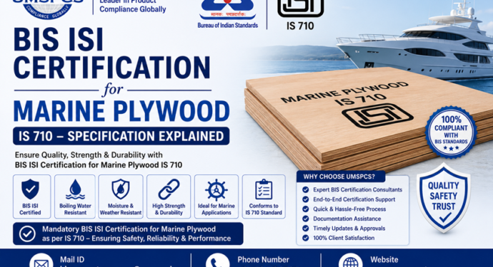 BIS ISI Certification for Marine Plywood IS 710