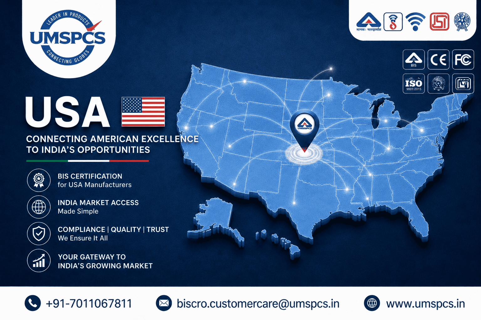 BIS Certification Consultant in USA