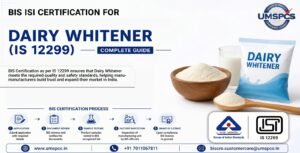 BIS ISI Certification for Dairy Whitener