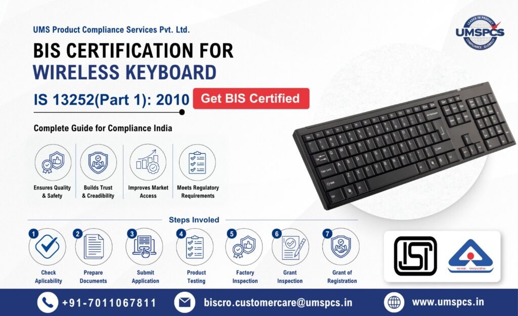 BIS Certification for Wireless Keyboards