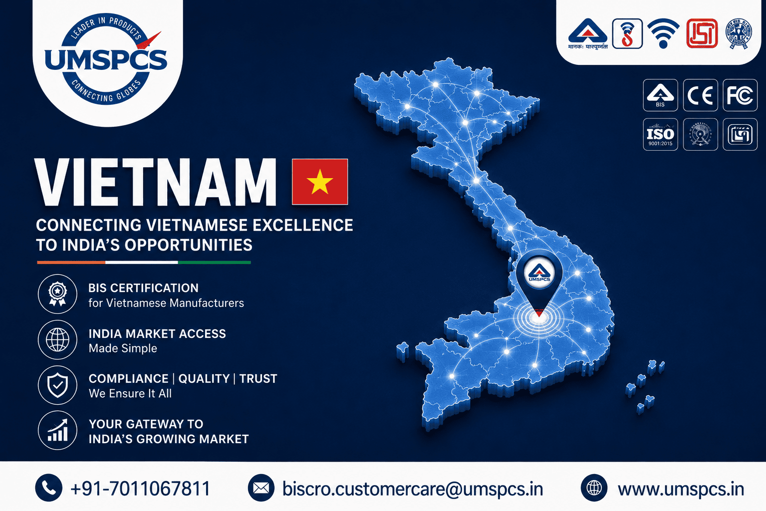BIS Certification Consultant in Vietnam
