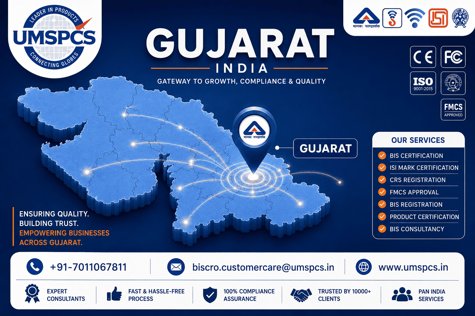 BIS Certification Consultant in Gujarat