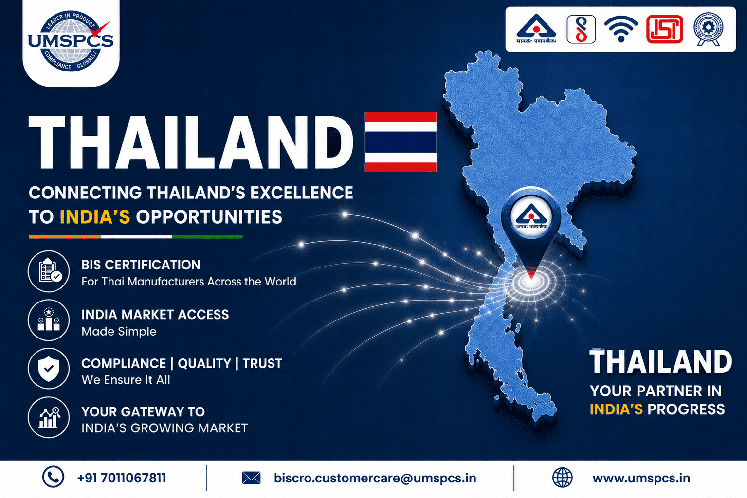BIS Certification Consultant in Thailand